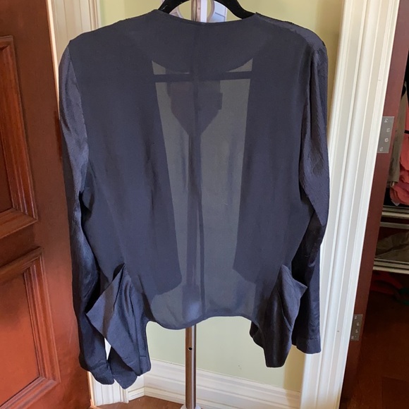Silk open jacket - Picture 2 of 2